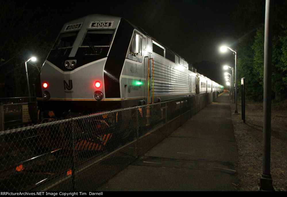 NJT 4004 shoves towards Hoboken